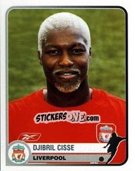 Sticker Djibril Cisse