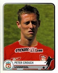Sticker Peter Crouch - Champions of Europe 1955-2005 n. 193 - Panini