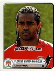 Sticker Florent Sinama-Pongolle - Champions of Europe 1955-2005 n. 195 - Panini
