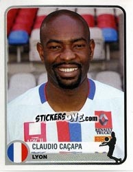 Sticker Claudio Cacapa - Champions of Europe 1955-2005 - Panini