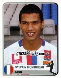 Sticker Sylvain Monsoreau - Champions of Europe 1955-2005 n. 201 - Panini