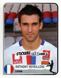 Sticker Anthony Reveillere - Champions of Europe 1955-2005 n. 202 - Panini