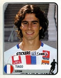 Sticker Tiago Mendes - Champions of Europe 1955-2005 n. 203 - Panini