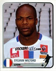 Sticker Sylvain Wiltord - Champions of Europe 1955-2005 n. 212 - Panini