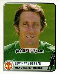 Cromo Edwin van der Sar - Champions of Europe 1955-2005 - Panini