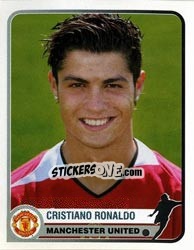 Sticker Cristiano Ronaldo - Champions of Europe 1955-2005 n. 228 - Panini