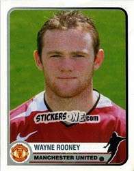 Sticker Wayne Rooney - Champions of Europe 1955-2005 n. 229 - Panini