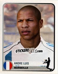 Sticker Andre Luis - Champions of Europe 1955-2005 - Panini