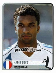 Sticker Habib Beye - Champions of Europe 1955-2005 - Panini