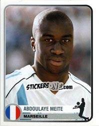 Sticker Abdoulaye Meite - Champions of Europe 1955-2005 - Panini