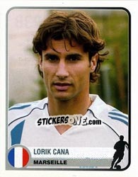 Sticker Lorik Cana - Champions of Europe 1955-2005 n. 238 - Panini
