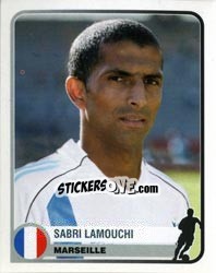 Cromo Sabri Lamouchi - Champions of Europe 1955-2005 - Panini