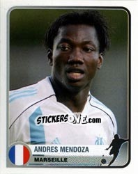 Figurina Andres Mendoza - Champions of Europe 1955-2005 - Panini