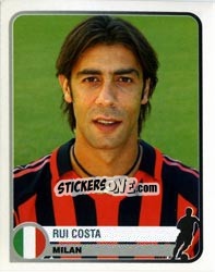 Sticker Rui Costa - Champions of Europe 1955-2005 n. 257 - Panini