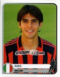 Sticker Kaka - Champions of Europe 1955-2005 n. 259 - Panini