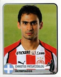 Cromo Christos Patsatzoglou - Champions of Europe 1955-2005 n. 266 - Panini
