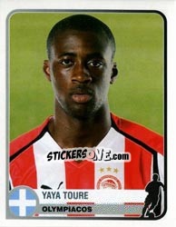 Sticker Yaya Toure - Champions of Europe 1955-2005 n. 273 - Panini