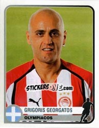 Figurina Grigoris Georgatos - Champions of Europe 1955-2005 - Panini