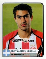 Figurina Nery Alberto Castillo - Champions of Europe 1955-2005 - Panini