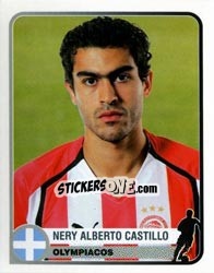 Sticker Nery Alberto Castillo - Champions of Europe 1955-2005 n. 275 - Panini