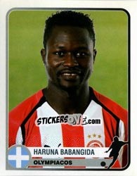 Sticker Haruna Babangida - Champions of Europe 1955-2005 - Panini