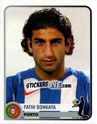 Sticker Fatih Sonkaya - Champions of Europe 1955-2005 n. 283 - Panini
