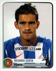 Sticker Ricardo Costa - Champions of Europe 1955-2005 n. 284 - Panini