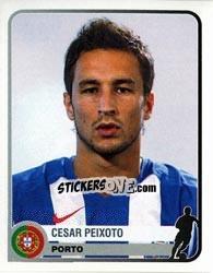 Sticker Cesar Peixoto - Champions of Europe 1955-2005 n. 288 - Panini