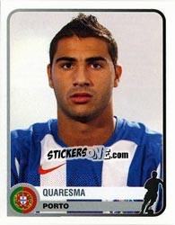 Sticker Quaresma - Champions of Europe 1955-2005 n. 293 - Panini