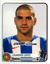 Sticker Lisandro Lopez - Champions of Europe 1955-2005 n. 294 - Panini
