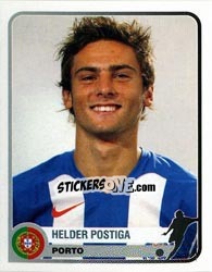 Sticker Helder Postiga - Champions of Europe 1955-2005 n. 295 - Panini