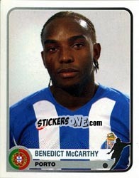 Sticker Benedict McCarthy - Champions of Europe 1955-2005 n. 296 - Panini