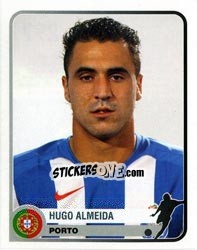 Sticker Hugo Almeida - Champions of Europe 1955-2005 n. 297 - Panini