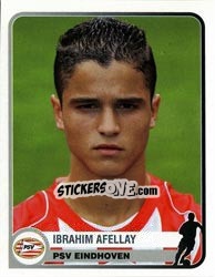 Sticker Ibrahim Afellay - Champions of Europe 1955-2005 n. 308 - Panini
