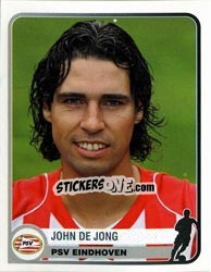Sticker John de Jong - Champions of Europe 1955-2005 - Panini