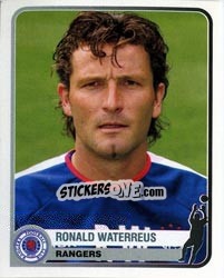 Sticker Ronald Waterreus - Champions of Europe 1955-2005 - Panini