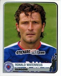 Sticker Ronald Waterreus - Champions of Europe 1955-2005 n. 316 - Panini