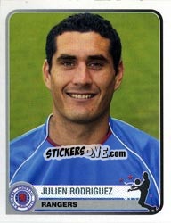 Sticker Julien Rodriguez - Champions of Europe 1955-2005 n. 320 - Panini