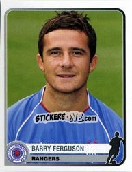 Sticker Barry Ferguson - Champions of Europe 1955-2005 n. 325 - Panini