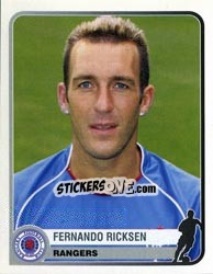 Sticker Fernando Ricksen - Champions of Europe 1955-2005 n. 327 - Panini