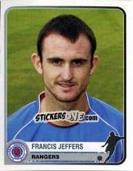 Sticker Francis Jeffers - Champions of Europe 1955-2005 n. 331 - Panini