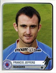 Cromo Francis Jeffers - Champions of Europe 1955-2005 - Panini