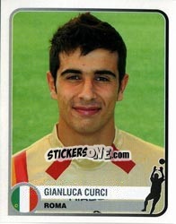 Sticker Gianluca Curci - Champions of Europe 1955-2005 n. 333 - Panini
