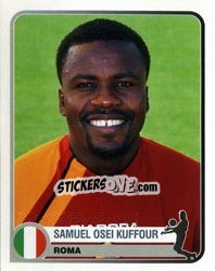 Cromo Samuel Osei Kuffour - Champions of Europe 1955-2005 n. 336 - Panini