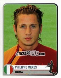 Sticker Philippe Mexes - Champions of Europe 1955-2005 n. 337 - Panini