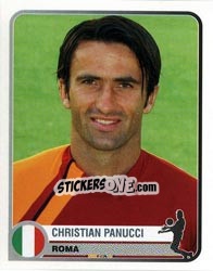 Sticker Christian Panucci - Champions of Europe 1955-2005 - Panini