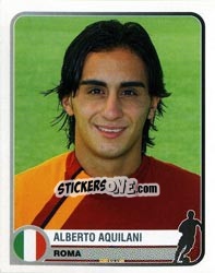 Cromo Alberto Aquilani - Champions of Europe 1955-2005 - Panini