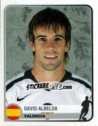 Sticker David Albelda - Champions of Europe 1955-2005 n. 356 - Panini