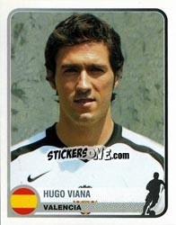 Sticker Hugo Viana - Champions of Europe 1955-2005 n. 357 - Panini