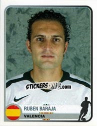 Cromo Ruben Baraja - Champions of Europe 1955-2005 - Panini